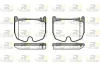 Bremsbelagsatz, Scheibenbremse Vorderachse ROADHOUSE 2992.00