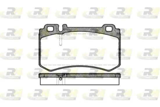 Bremsbelagsatz, Scheibenbremse Hinterachse ROADHOUSE 2993.00 Bild Bremsbelagsatz, Scheibenbremse Hinterachse ROADHOUSE 2993.00