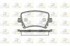 Bremsbelagsatz, Scheibenbremse Hinterachse ROADHOUSE 21031.00