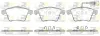 Bremsbelagsatz, Scheibenbremse Vorderachse ROADHOUSE 21045.11