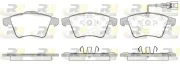 Bremsbelagsatz, Scheibenbremse Vorderachse ROADHOUSE 21045.11