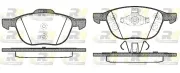 Bremsbelagsatz, Scheibenbremse Vorderachse ROADHOUSE 21082.30