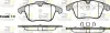 Bremsbelagsatz, Scheibenbremse Vorderachse ROADHOUSE 21219.00
