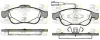Bremsbelagsatz, Scheibenbremse Vorderachse ROADHOUSE 21248.02