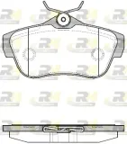 Bremsbelagsatz, Scheibenbremse Hinterachse ROADHOUSE 21299.00