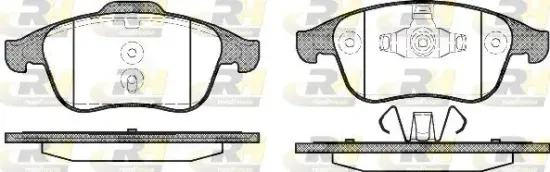 Bremsbelagsatz, Scheibenbremse Vorderachse ROADHOUSE 21350.00 Bild Bremsbelagsatz, Scheibenbremse Vorderachse ROADHOUSE 21350.00