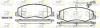 Bremsbelagsatz, Scheibenbremse Hinterachse ROADHOUSE 21442.01