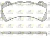 Bremsbelagsatz, Scheibenbremse Vorderachse ROADHOUSE 21502.10