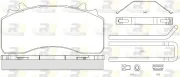 Bremsbelagsatz, Scheibenbremse Vorderachse ROADHOUSE JSX 21526.80