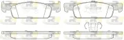Bremsbelagsatz, Scheibenbremse Vorderachse ROADHOUSE 21540.00