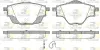 Bremsbelagsatz, Scheibenbremse Hinterachse ROADHOUSE 21557.00