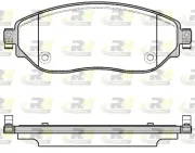 Bremsbelagsatz, Scheibenbremse Vorderachse ROADHOUSE 21617.08