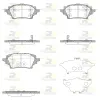 Bremsbelagsatz, Scheibenbremse Hinterachse ROADHOUSE 21859.02