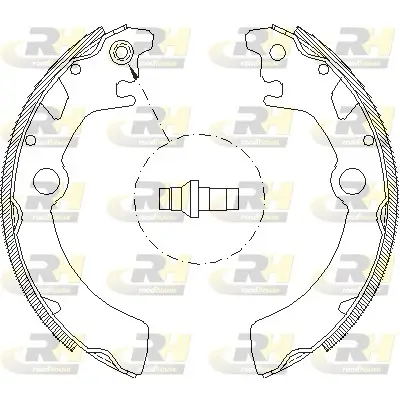 Bremsbacke Hinterachse ROADHOUSE 4116.00