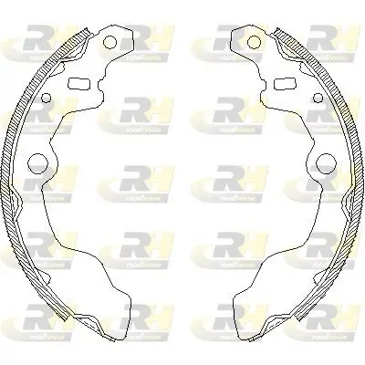Bremsbacke Hinterachse ROADHOUSE 4164.00