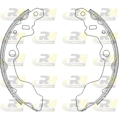 Bremsbacke Hinterachse ROADHOUSE 4164.00 Bild Bremsbacke Hinterachse ROADHOUSE 4164.00