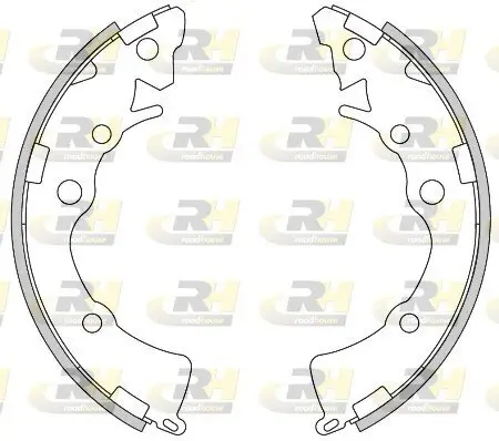 Bremsbacke ROADHOUSE 4271.00 Bild Bremsbacke ROADHOUSE 4271.00