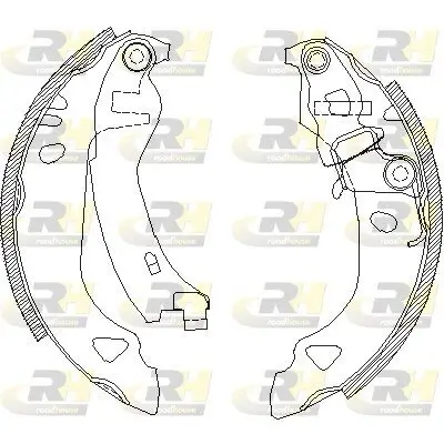 Bremsbacke Hinterachse ROADHOUSE 4302.00 Bild Bremsbacke Hinterachse ROADHOUSE 4302.00