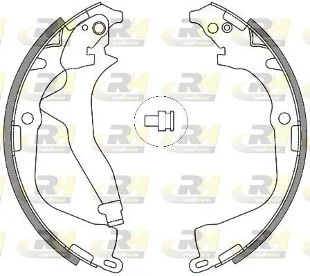 Bremsbacke Hinterachse ROADHOUSE 4648.00