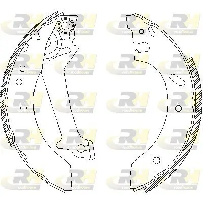 Bremsbacke Hinterachse ROADHOUSE 4670.00 Bild Bremsbacke Hinterachse ROADHOUSE 4670.00