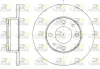 Bremsscheibe Vorderachse ROADHOUSE 6030.00