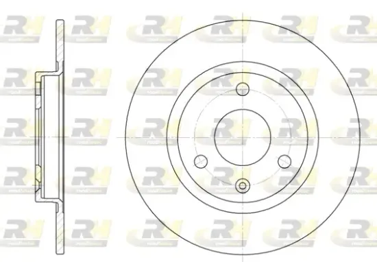 Bremsscheibe Vorderachse ROADHOUSE 6070.00 Bild Bremsscheibe Vorderachse ROADHOUSE 6070.00