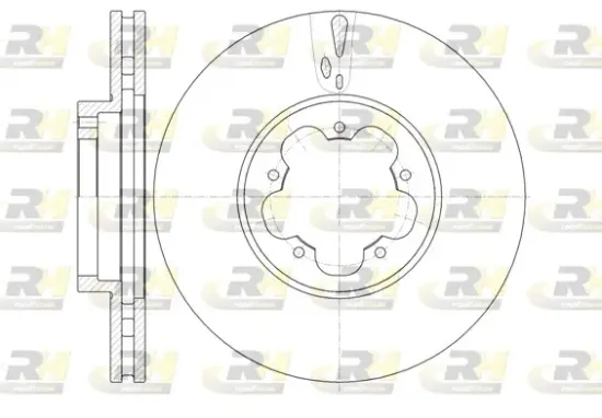 Bremsscheibe Vorderachse ROADHOUSE 61022.10 Bild Bremsscheibe Vorderachse ROADHOUSE 61022.10
