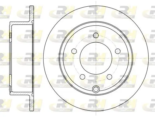 Bremsscheibe ROADHOUSE 61025.00 Bild Bremsscheibe ROADHOUSE 61025.00