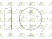 Bremsscheibe Hinterachse ROADHOUSE 61065.00