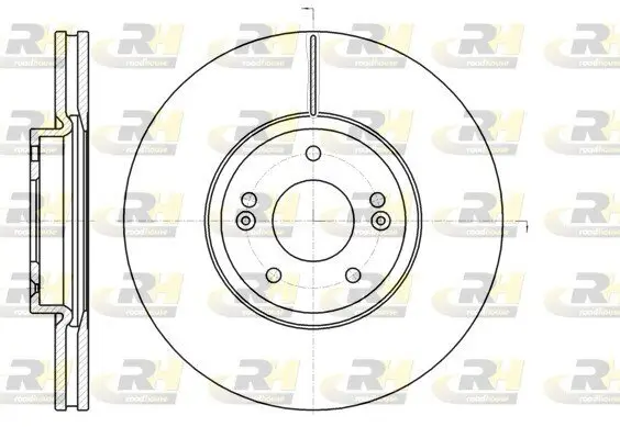 Bremsscheibe Vorderachse ROADHOUSE 61102.10