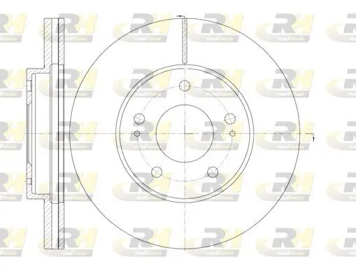 Bremsscheibe Vorderachse ROADHOUSE 61130.10 Bild Bremsscheibe Vorderachse ROADHOUSE 61130.10