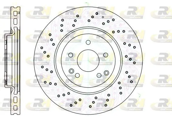 Bremsscheibe Vorderachse ROADHOUSE 61138.10