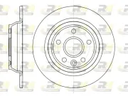 Bremsscheibe Hinterachse ROADHOUSE 61167.00