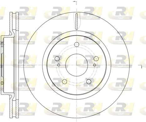 Bremsscheibe Vorderachse ROADHOUSE 61212.10 Bild Bremsscheibe Vorderachse ROADHOUSE 61212.10