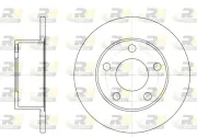 Bremsscheibe Hinterachse ROADHOUSE 6123.00