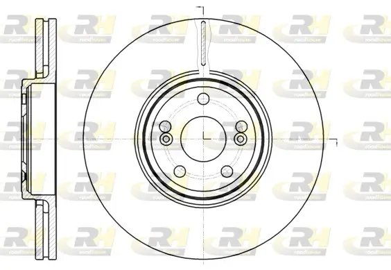 Bremsscheibe Vorderachse ROADHOUSE 61234.10