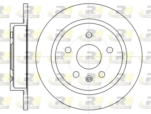 Bremsscheibe Hinterachse ROADHOUSE 61279.00 Bild Bremsscheibe Hinterachse ROADHOUSE 61279.00
