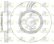Bremsscheibe Vorderachse ROADHOUSE 61280.10