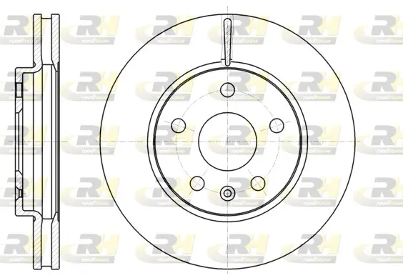 Bremsscheibe Vorderachse ROADHOUSE 61285.10