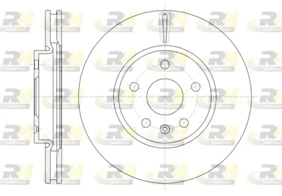 Bremsscheibe Vorderachse ROADHOUSE 61286.10 Bild Bremsscheibe Vorderachse ROADHOUSE 61286.10