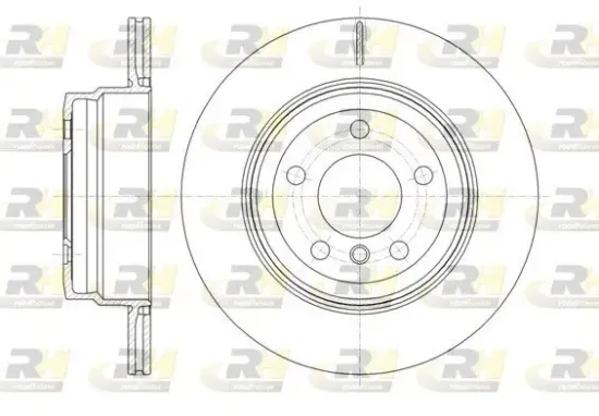 Bremsscheibe Hinterachse ROADHOUSE 61287.10 Bild Bremsscheibe Hinterachse ROADHOUSE 61287.10