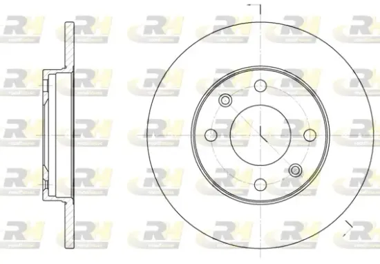 Bremsscheibe Vorderachse ROADHOUSE 6130.00 Bild Bremsscheibe Vorderachse ROADHOUSE 6130.00