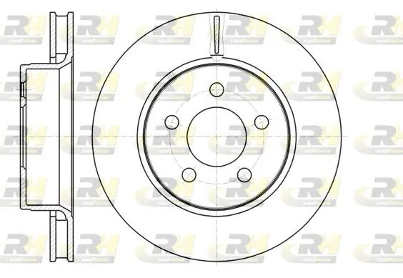 Bremsscheibe Vorderachse ROADHOUSE 61301.10