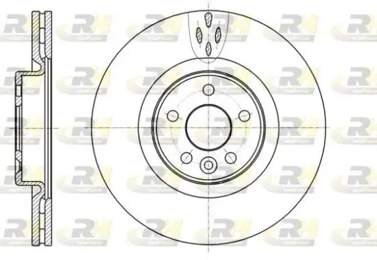 Bremsscheibe Vorderachse ROADHOUSE 61304.10 Bild Bremsscheibe Vorderachse ROADHOUSE 61304.10