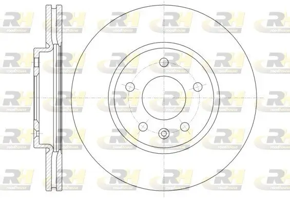 Bremsscheibe Vorderachse ROADHOUSE 61314.10