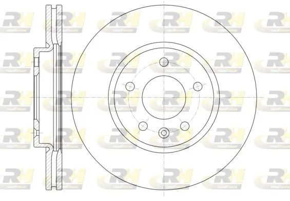 Bremsscheibe Vorderachse ROADHOUSE 61314.10