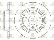 Bremsscheibe Hinterachse ROADHOUSE 61315.00