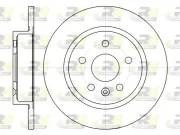 Bremsscheibe Hinterachse ROADHOUSE 61316.00