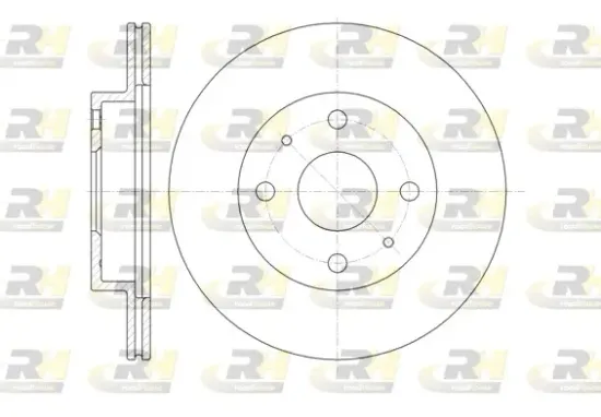 Bremsscheibe Vorderachse ROADHOUSE 61355.10 Bild Bremsscheibe Vorderachse ROADHOUSE 61355.10