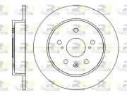 Bremsscheibe Hinterachse ROADHOUSE 61372.00